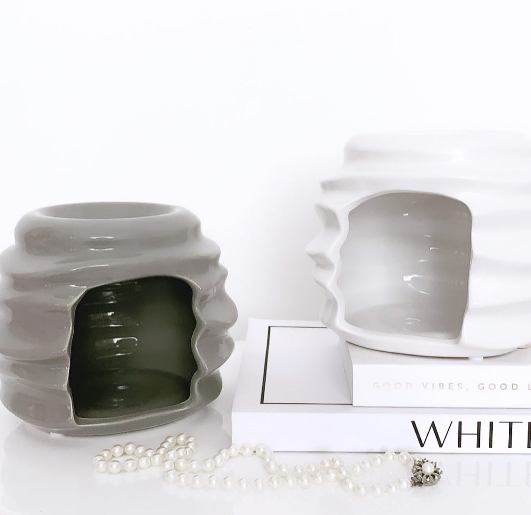 White Alfie Wax Melt Burner