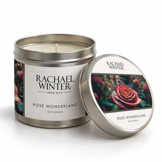 Rose Wonderland Tin Candle