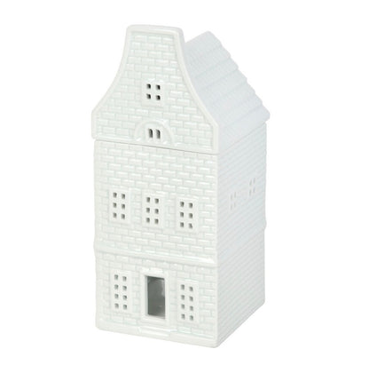 White Nordic house wax burner ceramic home fragrance warmer