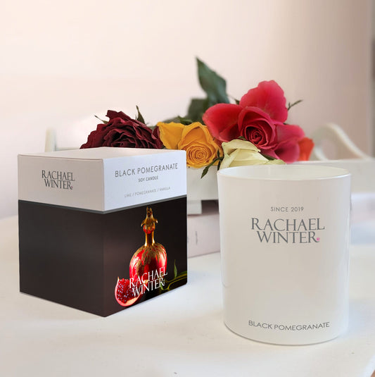 Black Pomegranate Soy Candle