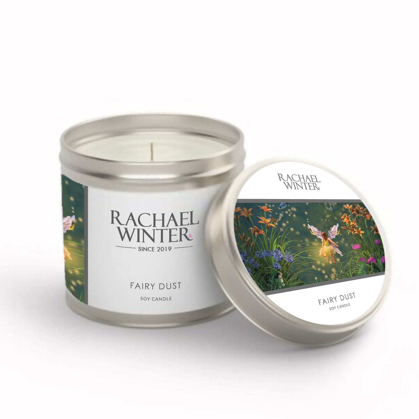 Fairy Dust Tin Candle